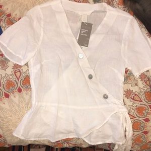 H&M wrap top